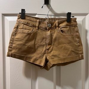 American Eagle Outfitters Hi-Rise Shortie Shorts